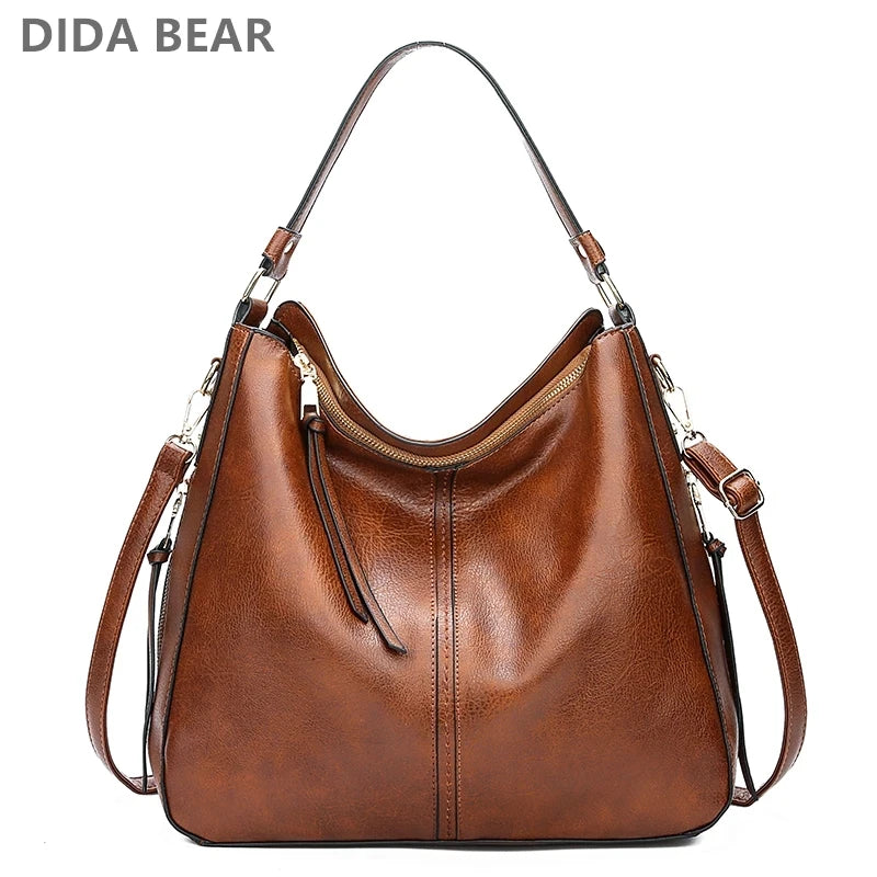 Bolso Hobo de Cuero