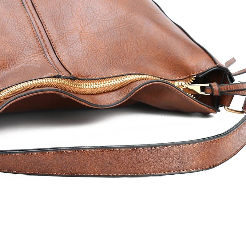 Bolso Hobo de Cuero
