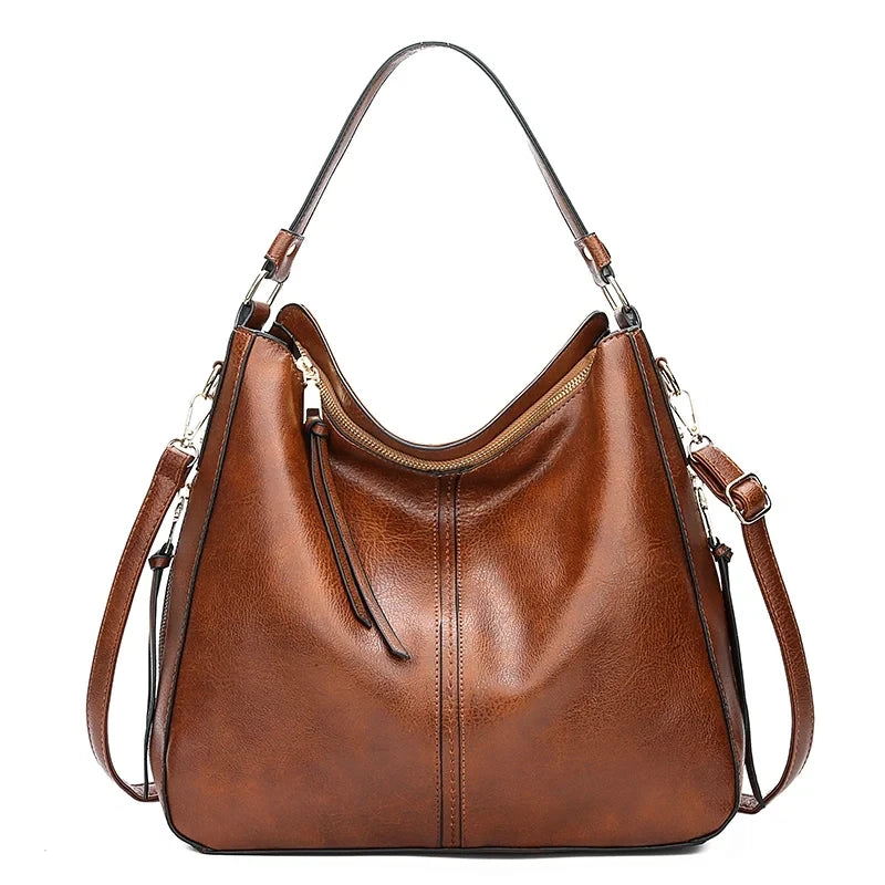 Bolso Hobo de Cuero
