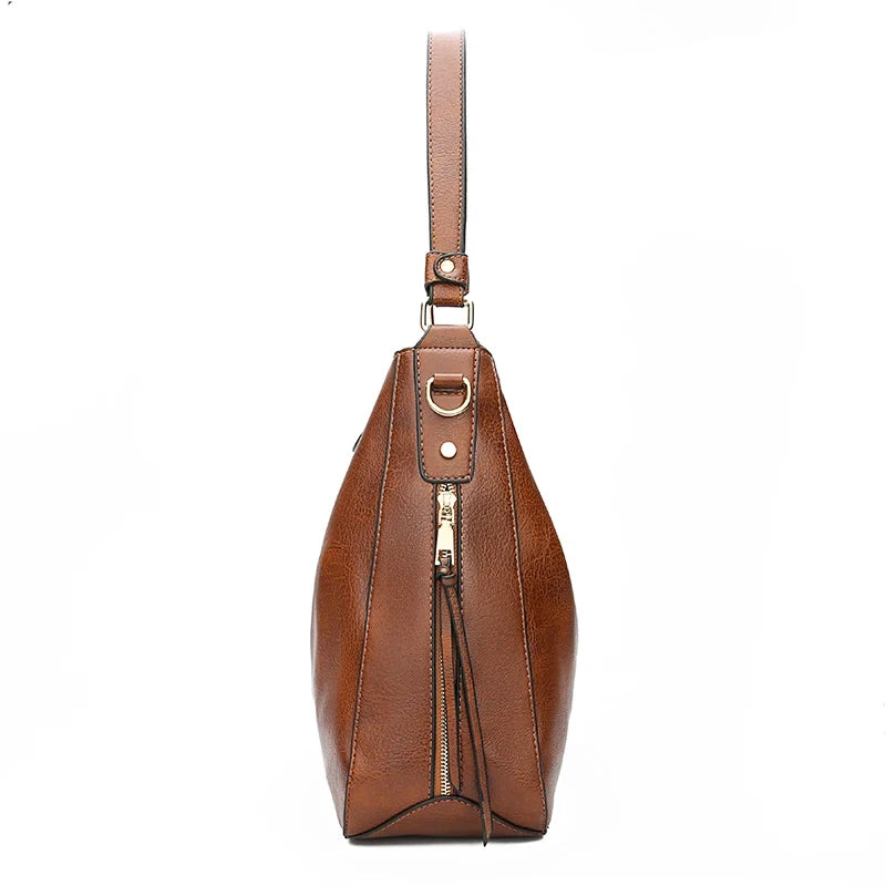 Bolso Hobo de Cuero
