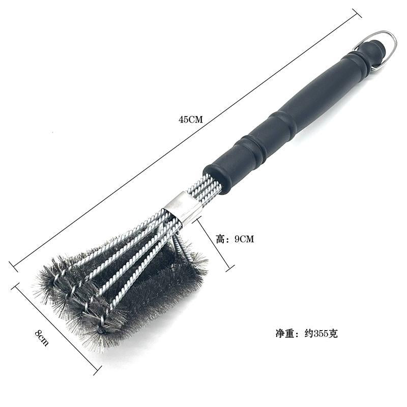 Amazon's Best-Selling Stainless Steel Barbecue Brush Wire Brush Barbecue Grill Cleaning Brush Bbq Barbecue Tool Brush